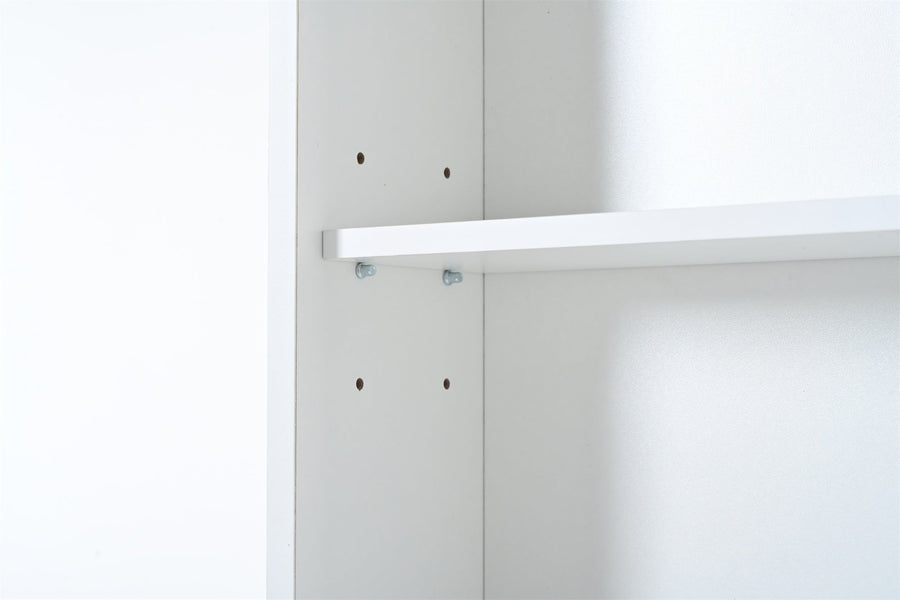 Vanity desk dresser with stool