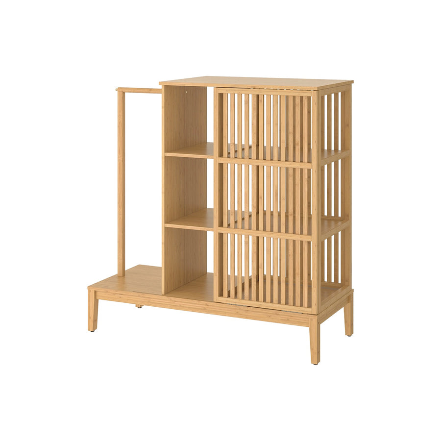 IKEA(イケア) NORDKISA open wardrobe with sliding doors - MIRUMU