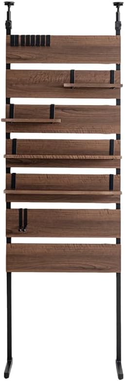 Tension wall rack