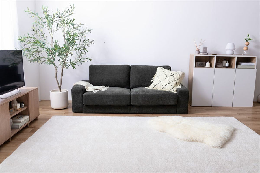 2.5 seater fabric sofa