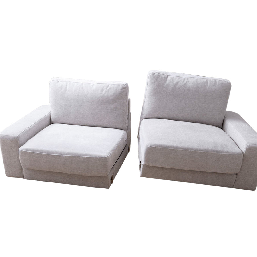 2.5 seater fabric sofa