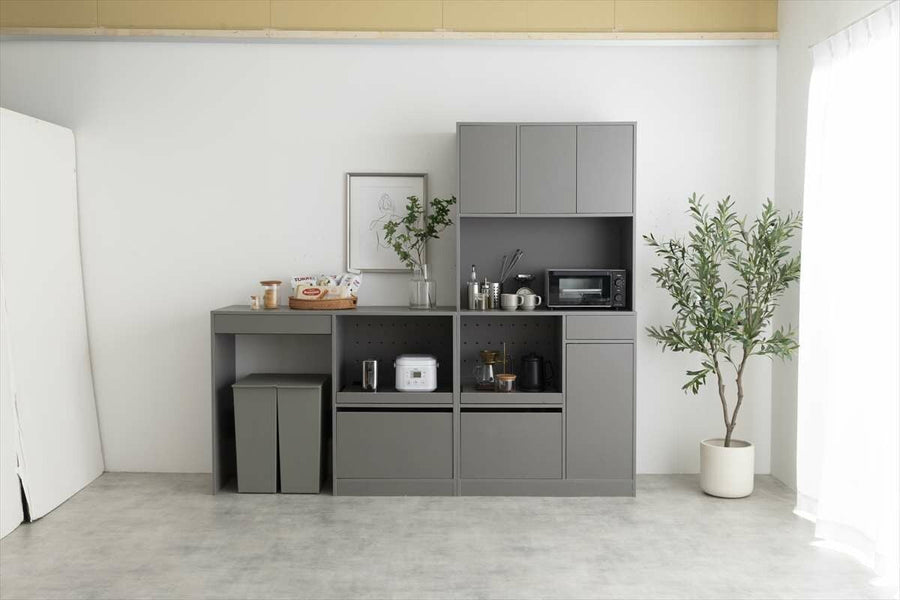 Nordic modern wooden cupboard