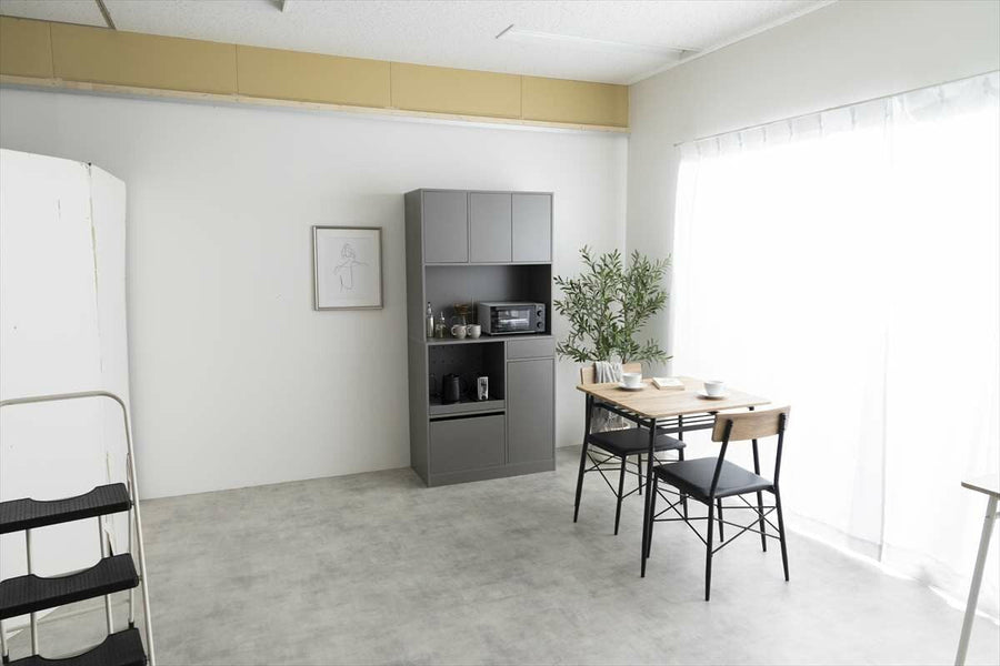 Nordic modern wooden cupboard