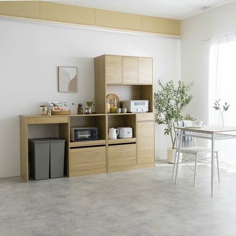 Nordic modern wooden cupboard