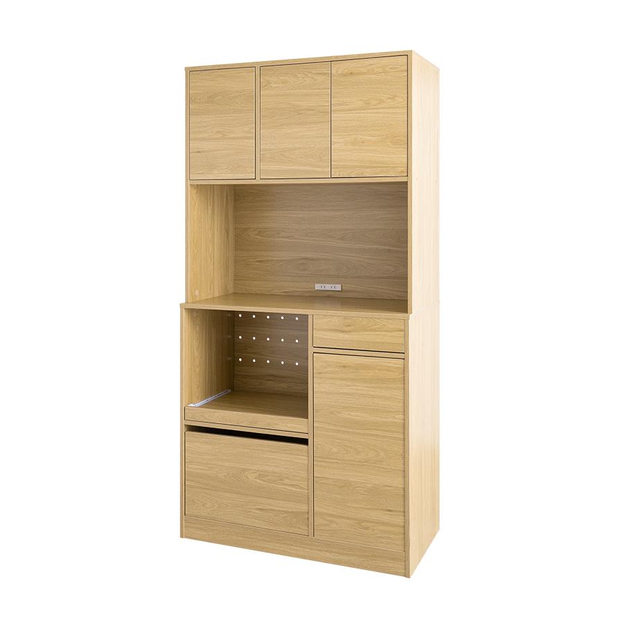 Nordic modern wooden cupboard