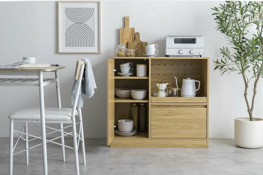 Nordic modern wooden range stand
