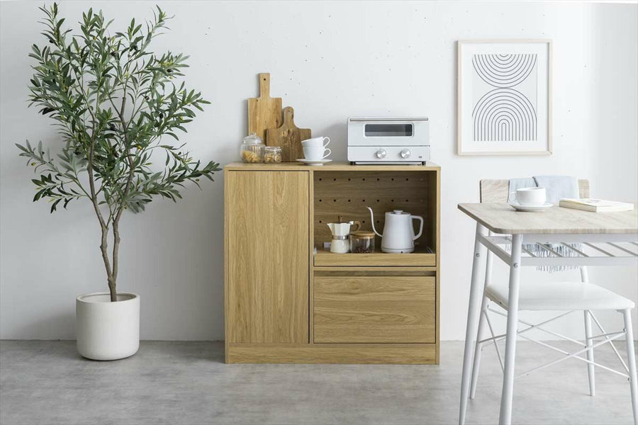 Nordic modern wooden range stand