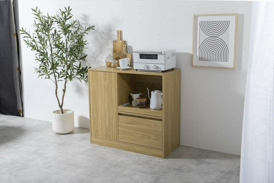Nordic modern wooden range stand