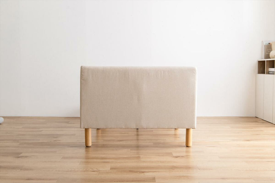 Nordic fabric slatted bed