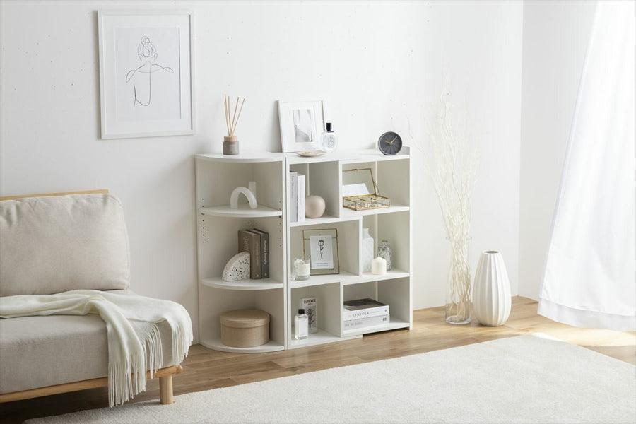 Modern Wooden Corner Rack