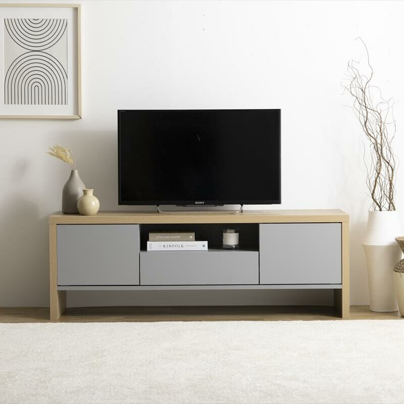 Scandinavian modern noiseless design TV stand