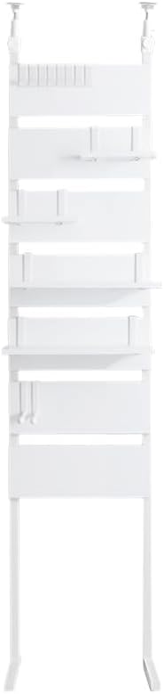 Nordic modern shelf board, S-shaped hooks, 40cm wide tension wall rack