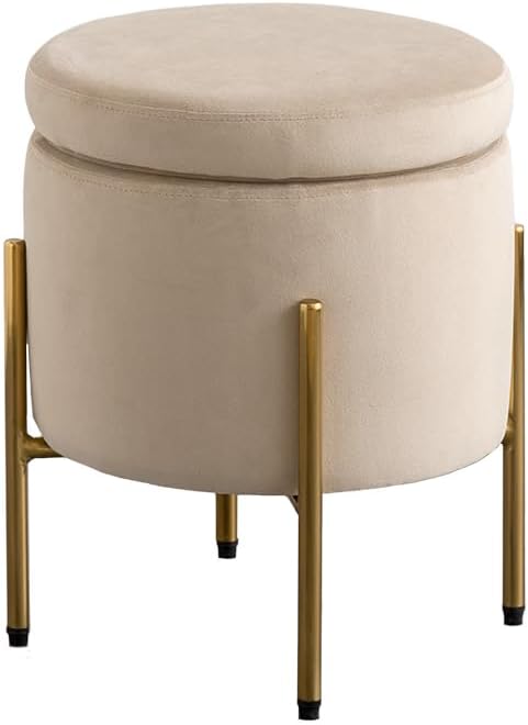 Elegant design 3-way stool with storage