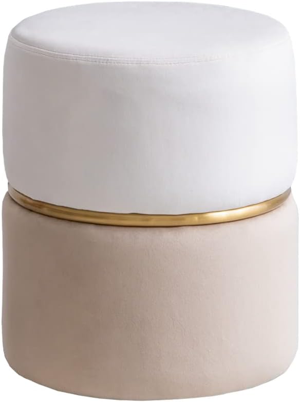 Luxury Velvet Bicolor Stool