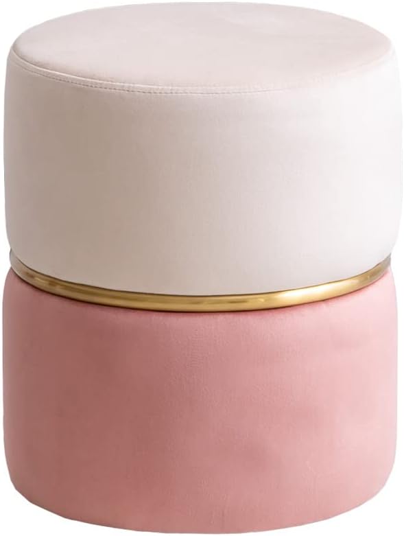 Luxury Velvet Bicolor Stool