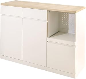 Modern noiseless design wooden kitchen counter