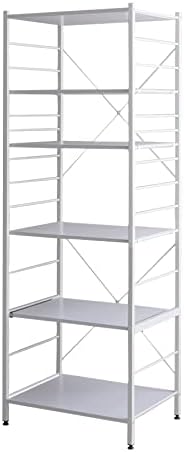 Simple and modern, wooden top, steel frame, slim type range rack