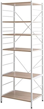 Simple and modern, wooden top, steel frame, slim type range rack
