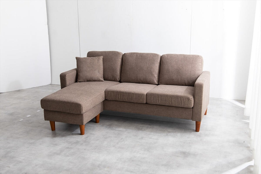 Scandinavian free combination 3-seater fabric couch sofa