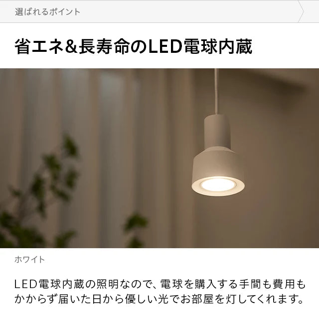 LEDライト内蔵 ペンダントライト