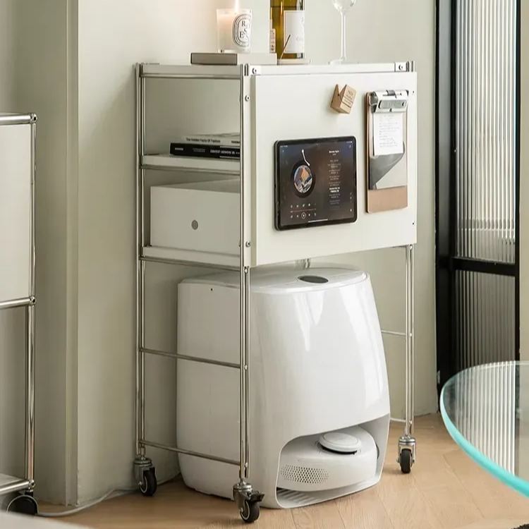 High-leg tower rack