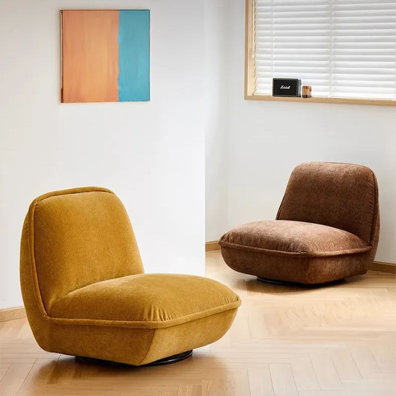 One-seater swivel sofa