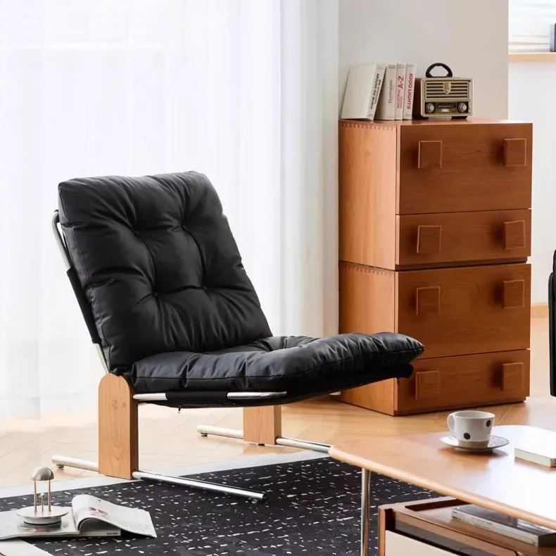 Retro Leather Sofa Chair
