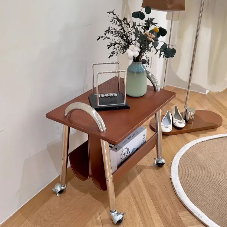 Side storage wagon made of different materials