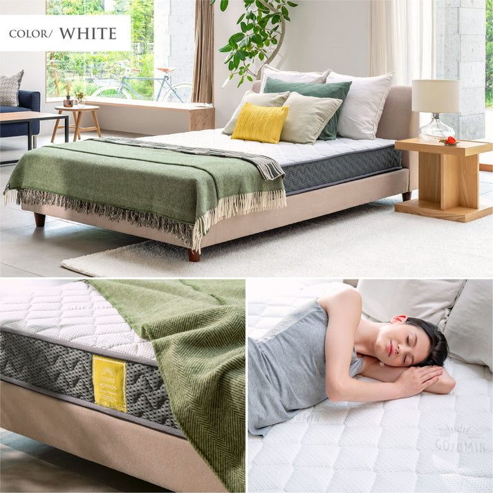 Premium spring mattress, superb sleeping comfort, extra thick 20cm