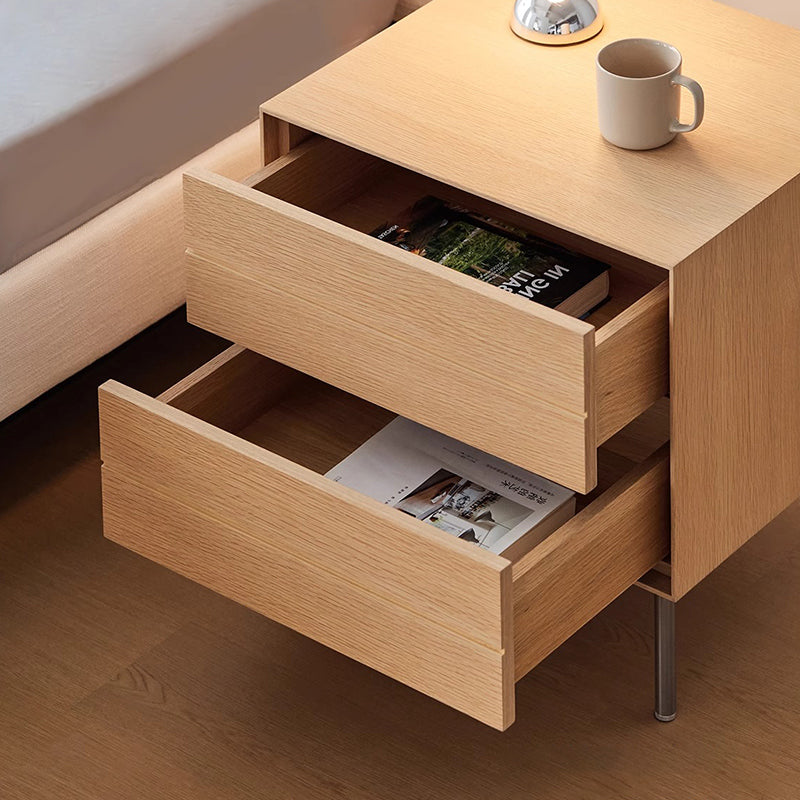 Wooden compact night table