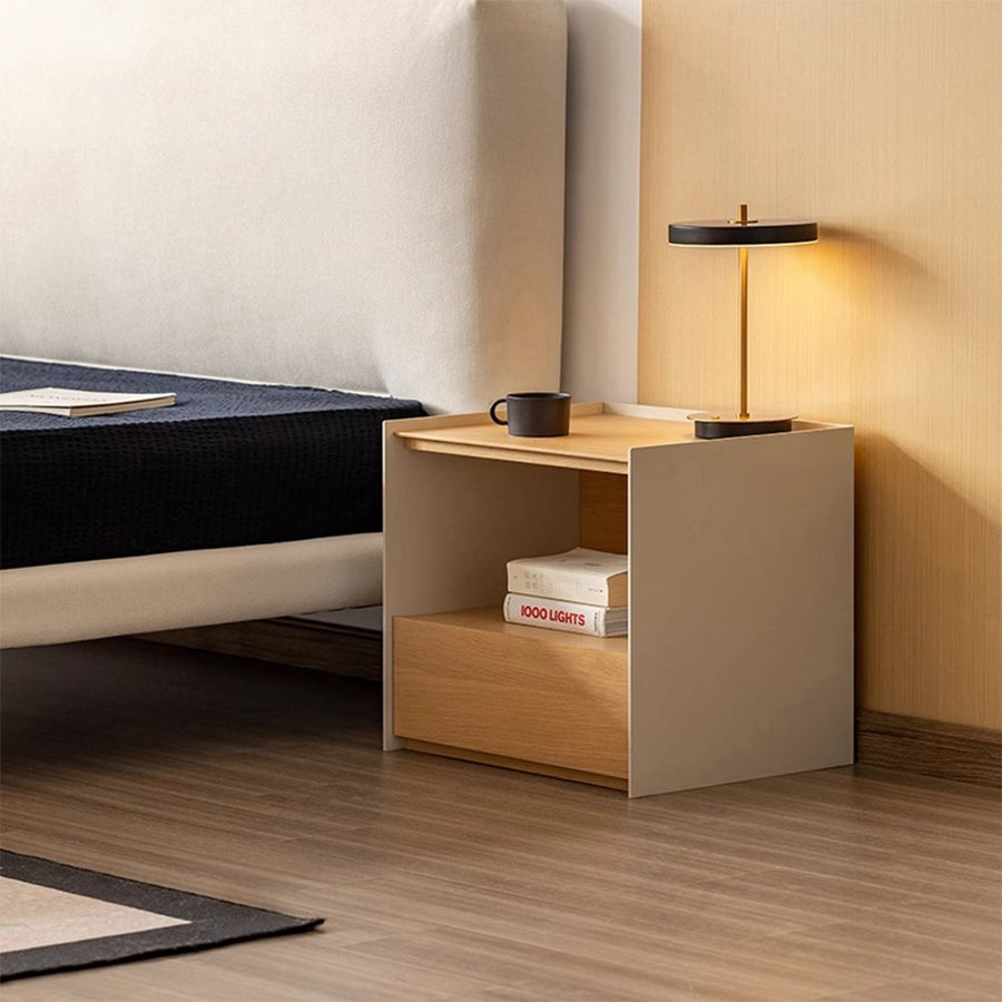Bedside table with storage