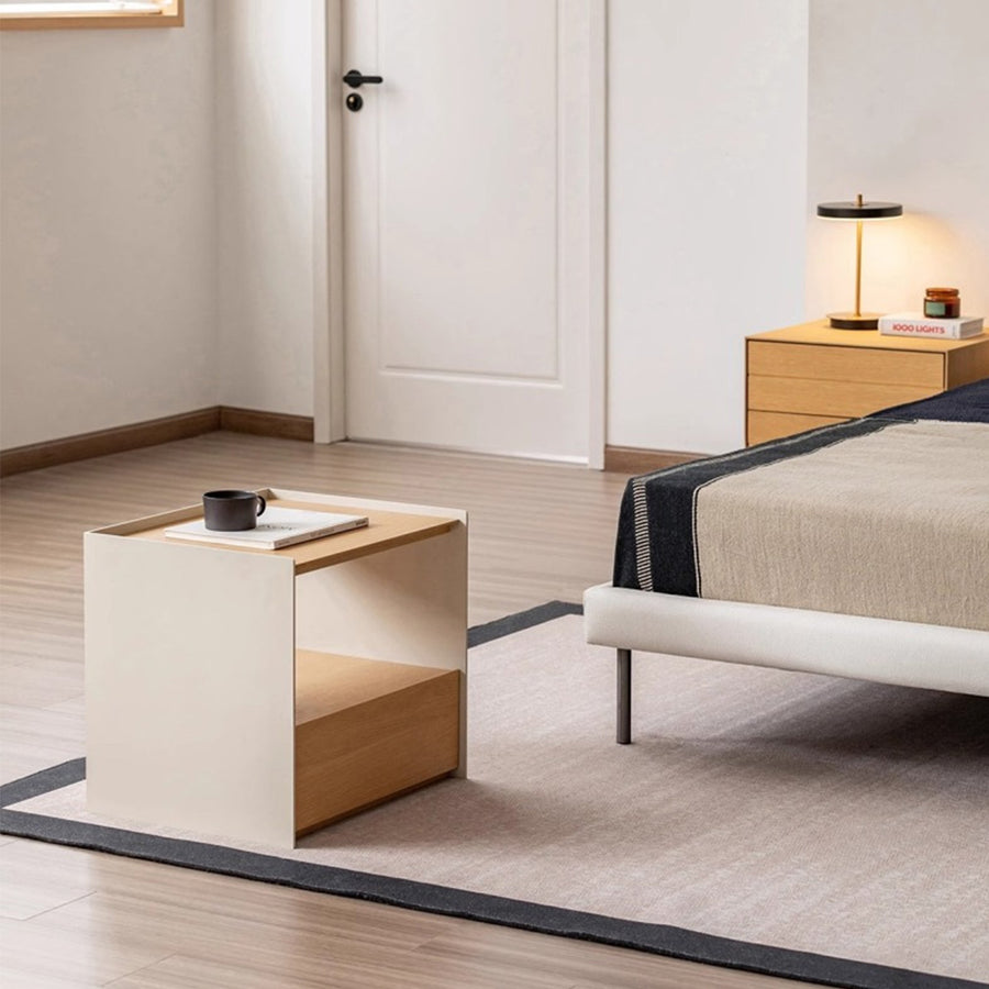 Bedside table with storage