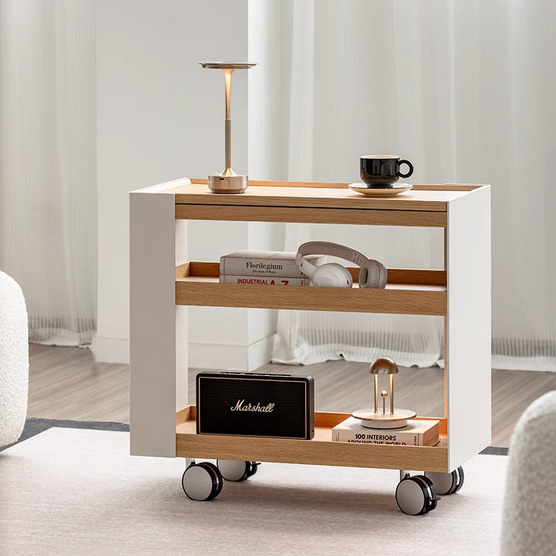 Modern wooden wagon