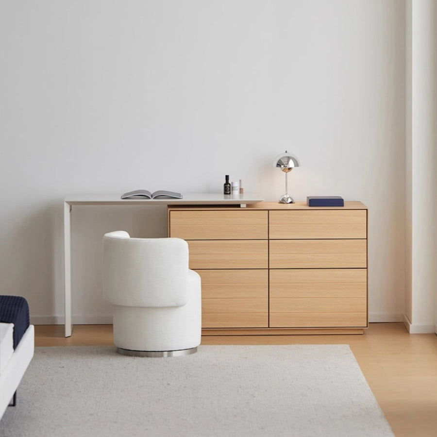 Wooden dresser table