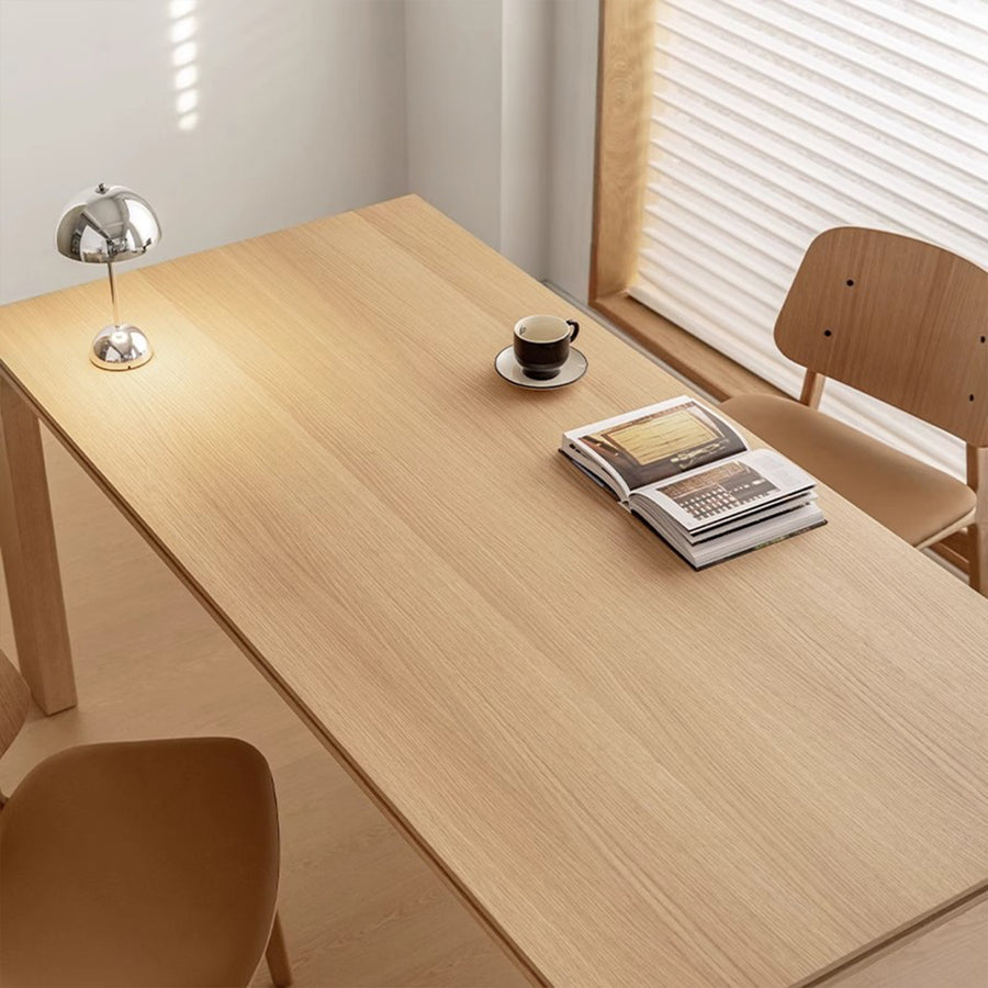 Wooden natural dining table