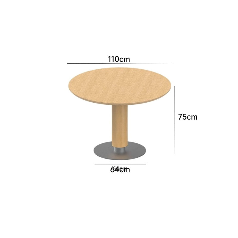 Round dining table