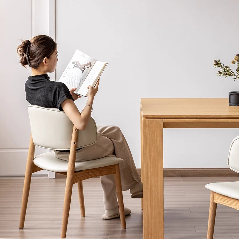 Natural Wood Modern Chair