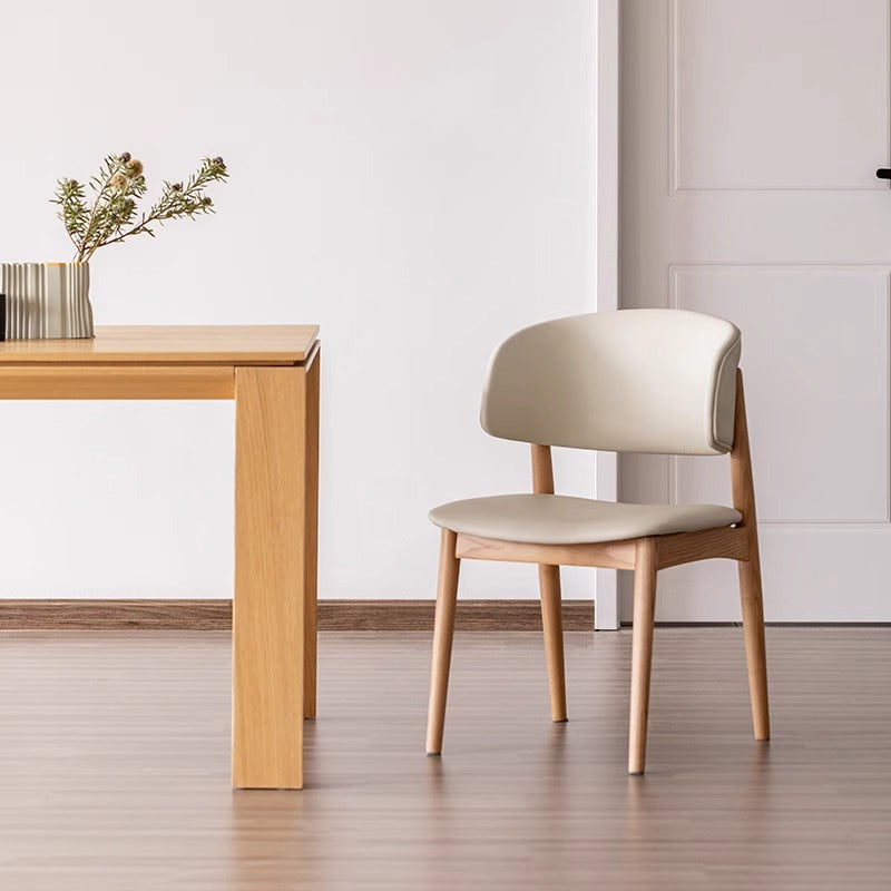 Natural Wood Modern Chair