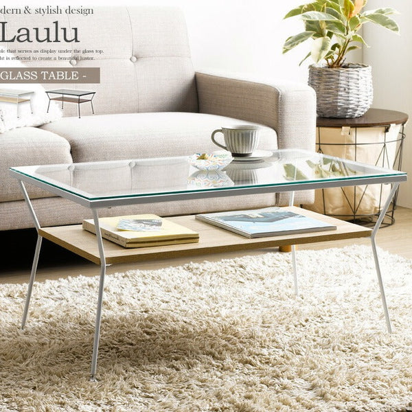 Laulu Glass Table