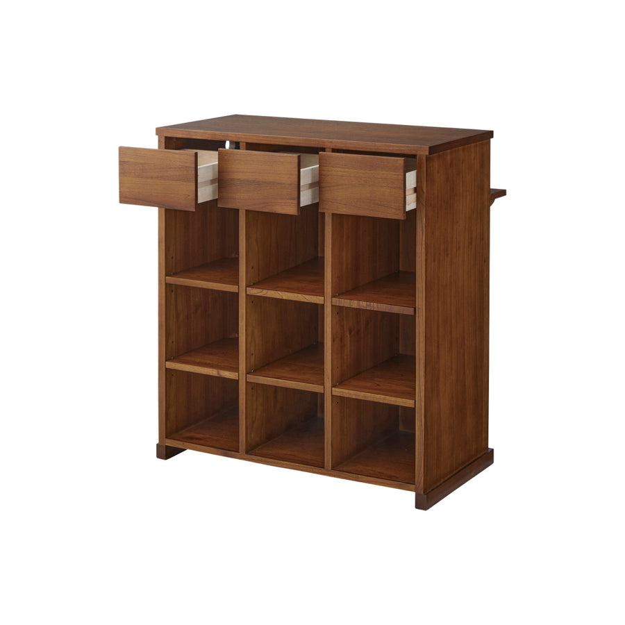 カウンター W94 ブラウン