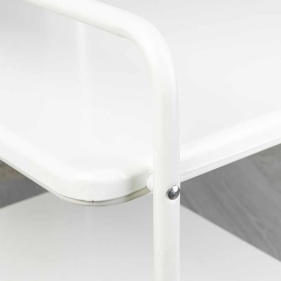 JÄRLÅSA sofa side table with castors