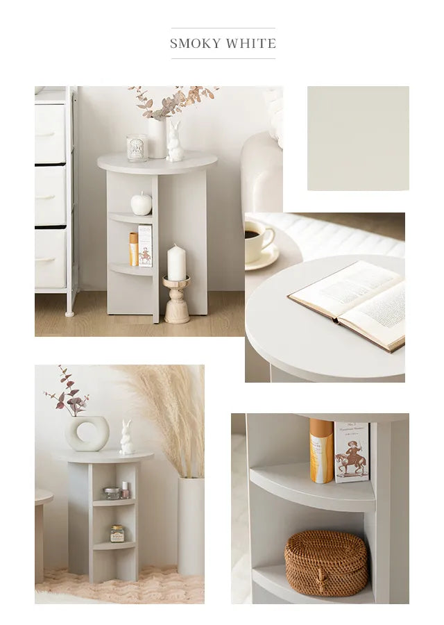 Korean style side table, width 40cm