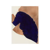 Blue Knit 30×40cm