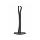 Woody Kitchen Roll Holder Black Stained Oak