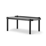 Woody Table 50×105cm Black Stained Oak