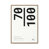 Frame Dark Oak 70×100cm