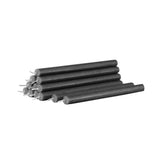 Candles box w/12 pcs Anthracite