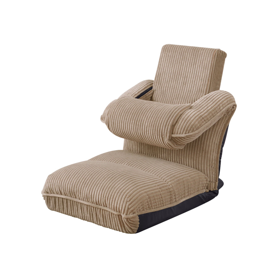 4WAYハイバックフロアチェア ベージュ