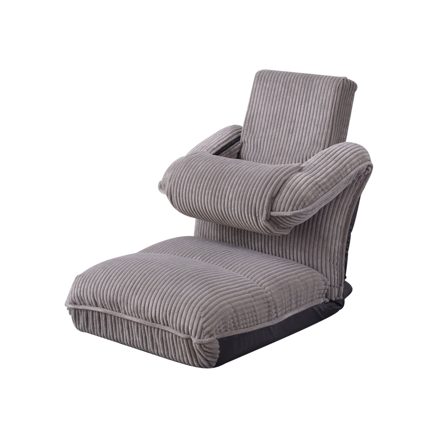 4WAYハイバックフロアチェア グレー