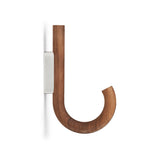 HOOK Hanger Walnut Chrome